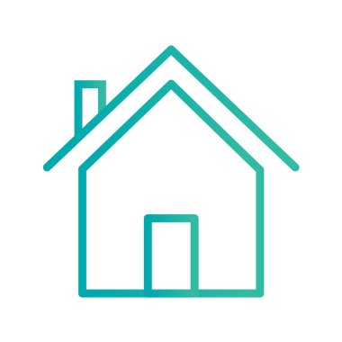 Emlak simgesi vektör illüstrasyonu