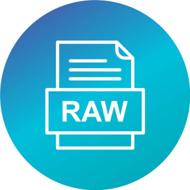 tipik dosya biçimi vektör illüstrasyonu 