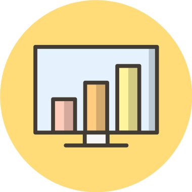 minimalist vektör illüstrasyonu, uygulama simgesi