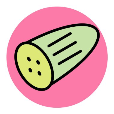 Gıda Web ikonu vektör illüstrasyonu 