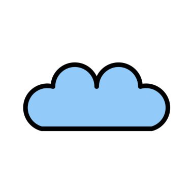 Vektör illüstrasyonu, hava simgesi 