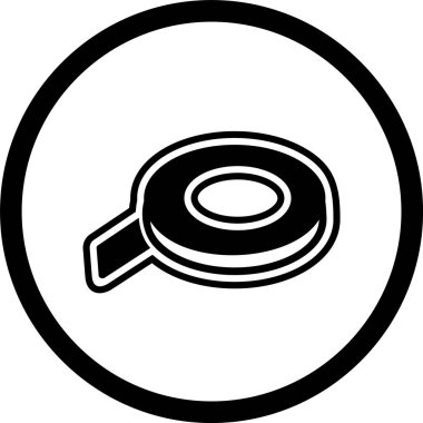 Teyp Simgesi Moda Biçiminde İzole Arkaplan 