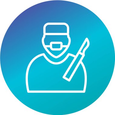 Modern b 'nin vektör illüstrasyonu ikon eksikliği doktoru