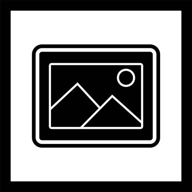 Resim Simgesi Moda Biçiminde İzole Arkaplan