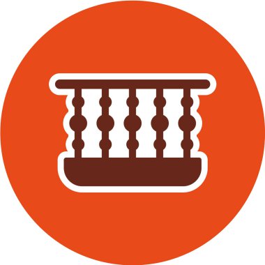 Emlak simgesi vektör illüstrasyonu 