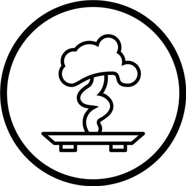 bitki ağ ikonu vektör illüstrasyonu 