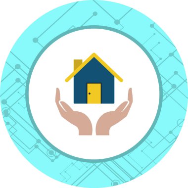 Sigorta Simgesi Moda Biçimli Ayrı Arka Gruplandırılmış