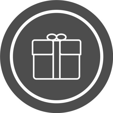 hediye kutusu vektör simgesi