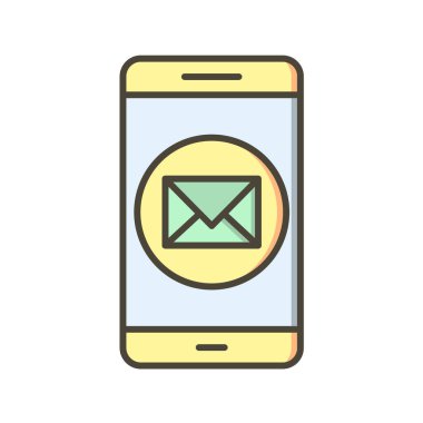 Mobil Uygulamalar konsept vektör çizimi beyaz arkaplan üzerinde 