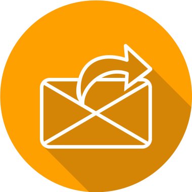 Modern b 'nin vektör illüstrasyonu simge zarfından yoksun