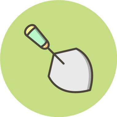 Bahçe aracı web simgesi vektör illüstrasyonu 