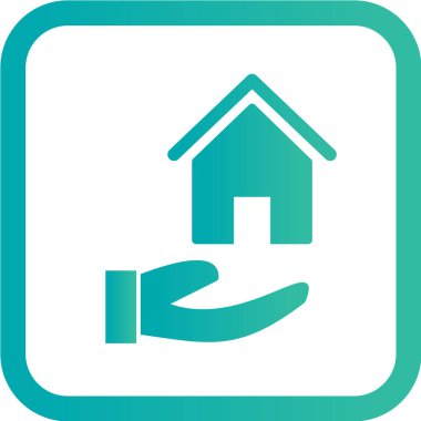 Ev simgesi vektör illüstrasyonu