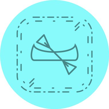 Üzerinde zodyak bayrağı olan bir kağıdın vektör çizimi