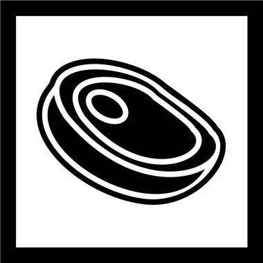 Gıda Web ikonu vektör illüstrasyonu 