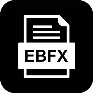 dosya biçimi simgesi, vektör illüstrasyonu