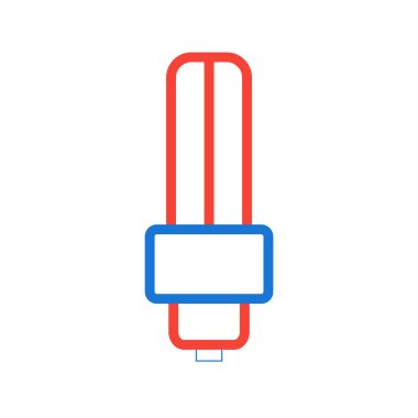 Moda Biçimli Enerji Koruyucu Simgesi İzole Arkaplan