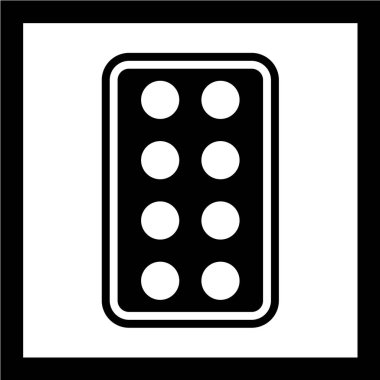 Tıbbi ve sağlık ikonunun vektör illüstrasyonu