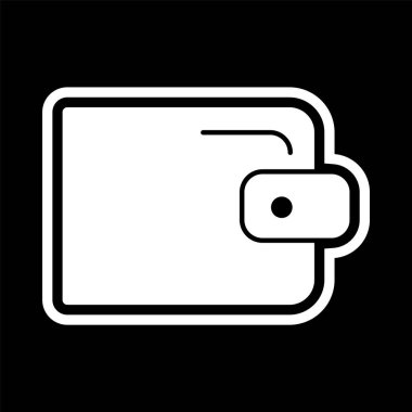  Cüzdan Simgesi Moda Biçimli Ayrı Arkaplan