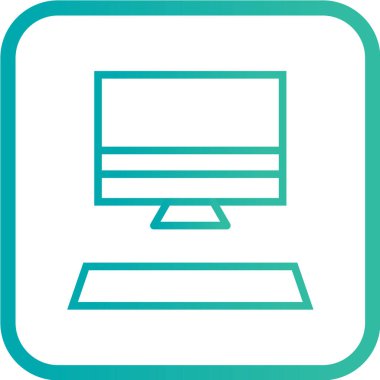 Uygulama modern simgesinin vektör illüstrasyonu