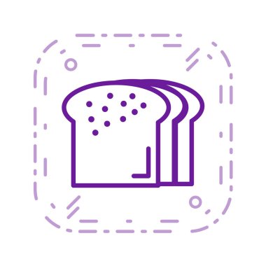  Gıda ve içecek Web ikonu vektör illüstrasyonu