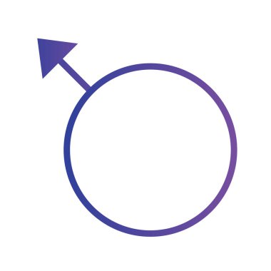 Düz biçimde beyaz arkaplanda izole edilmiş ok simgesi. yön sembolü illüstrasyonu