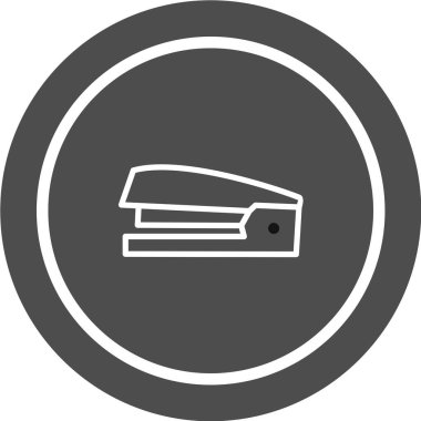 Moda Biçimli Tel Simgesi İzole Arkaplan 