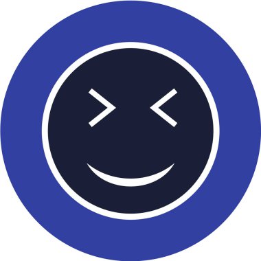 Moda Biçimli Emoji Simgesi İzole Arkaplan 