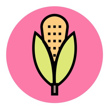 Gıda Web ikonu vektör illüstrasyonu 