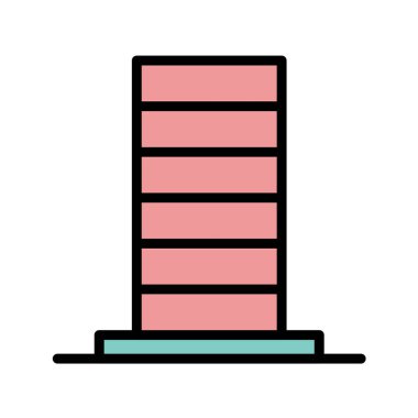 inşa vektör illüstrasyonu, basit simge