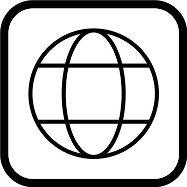 toprak simgesi vektör illüstrasyonu