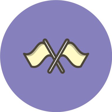 David vektör simgesinin bayrağı