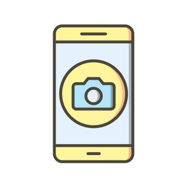 Mobil Uygulamalar konsept vektör çizimi beyaz arkaplan üzerinde 