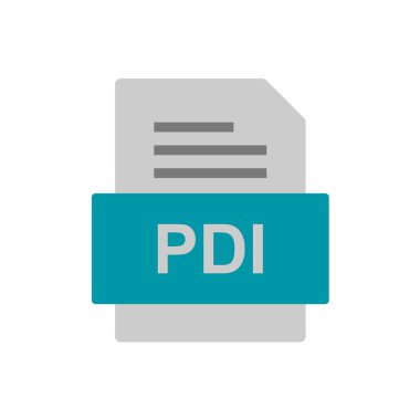 dosya biçimi simgesi, vektör illüstrasyonu