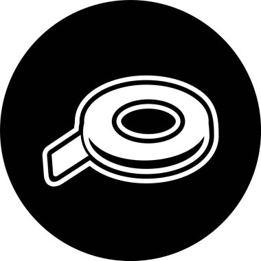 Teyp Simgesi Moda Biçiminde İzole Arkaplan 