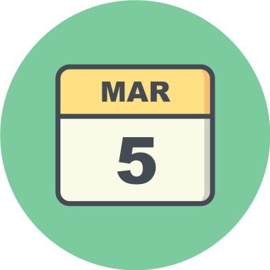 Beyaz arkaplanda Takvim İmza Simgesi, vektör illüstrasyonu