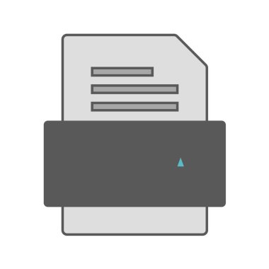 dosya biçimi vektör illüstrasyonuName