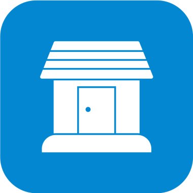 Emlak simgesi vektör illüstrasyonu 