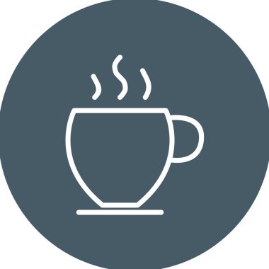 Kahve fincanı, içecek, vektör illüstrasyon