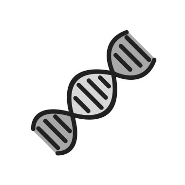 DNA simgesi. vektör illüstrasyonu