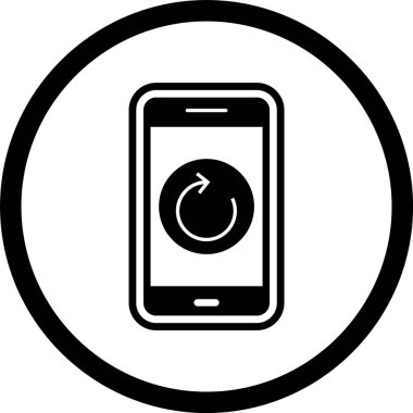  Mobil Uygulama Simgesini İzole Edilmiş Arkaplanda Sıfırla