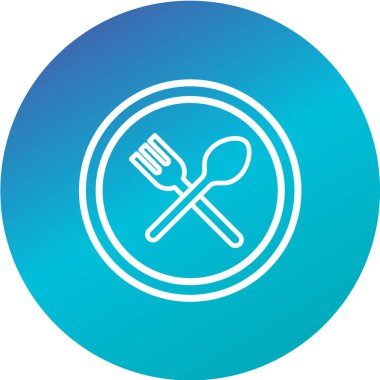 Yol simgesi, vektör illüstrasyonu