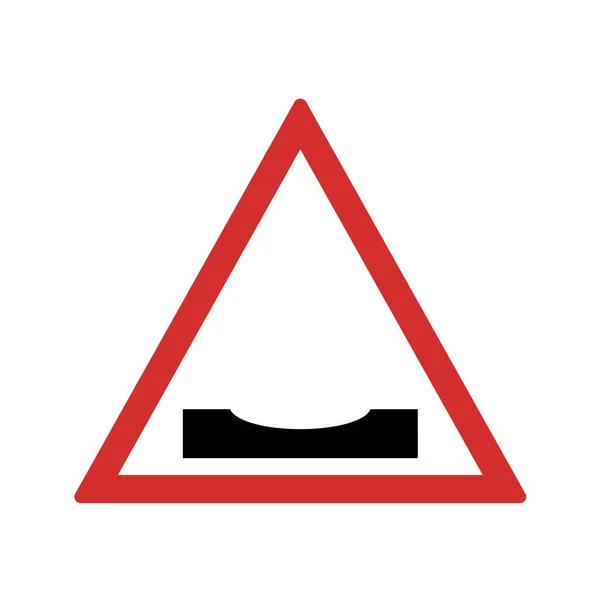 Pictogram Verkeersbord Vectorillustratie — Stockvector