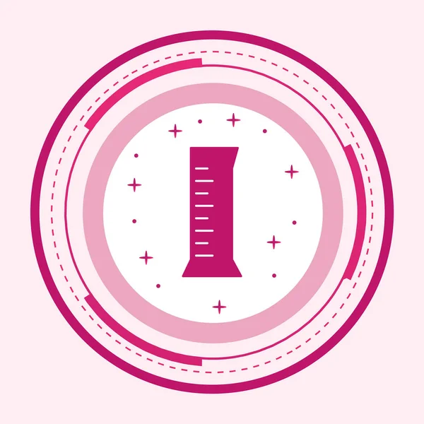 Moda Biçimli Silindir Simgesi İzole Arkaplan      