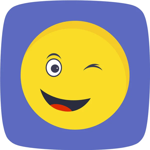 Emoji Ikone Trendigen Stil — Stockvektor