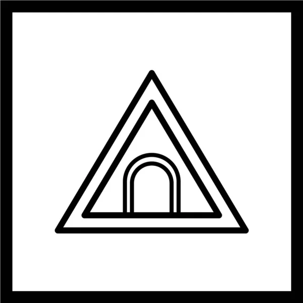 Verkehrszeichensymbol Vektorillustration — Stockvektor