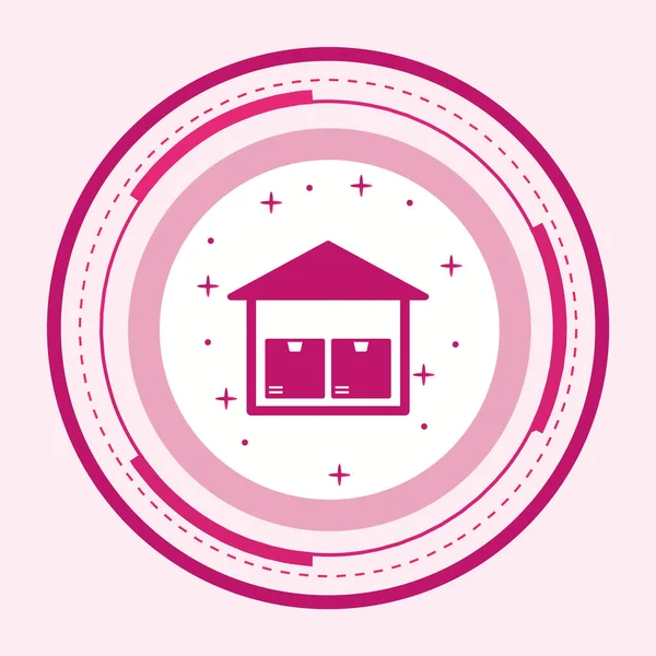 Depolama Birimi Simgesi Moda Biçiminde İzole Arkaplan