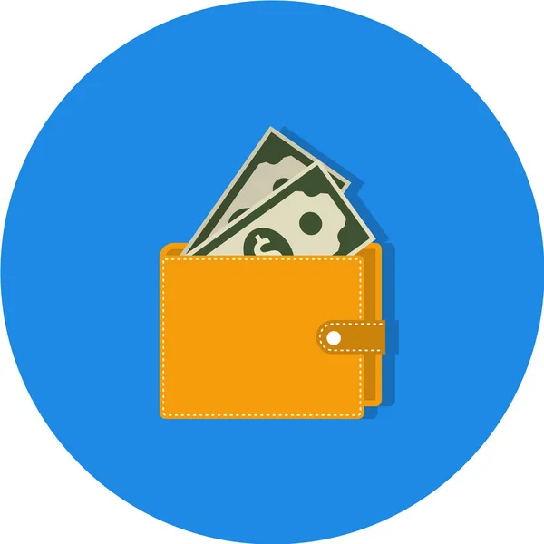 Money Icon Vector Illustration — Stock Vector