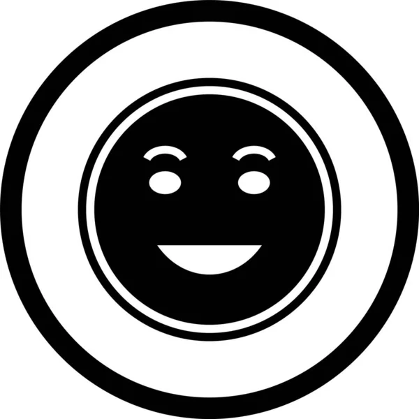 Lol Emoji Ikon Divatos Stílusban Elszigetelt Háttér — Stock Vector