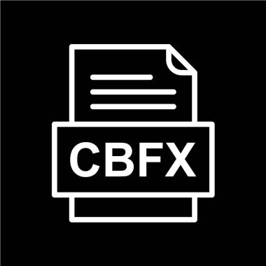 dosya biçimi simgesi, vektör illüstrasyonu