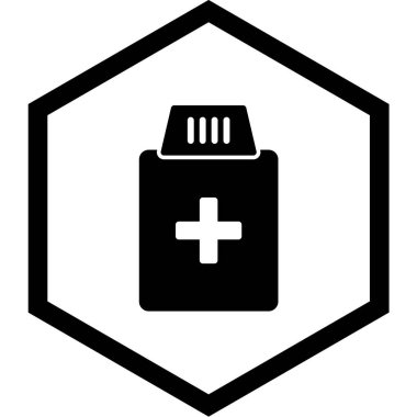 tıbbi simge vektör illüstrasyonu